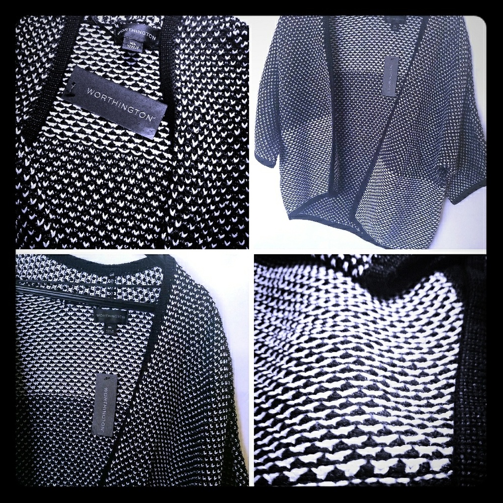 Black and White sweater